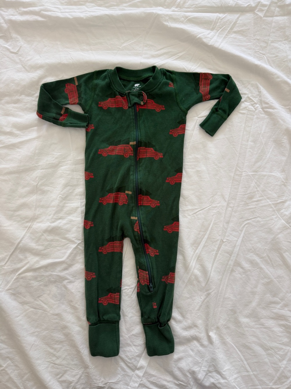 Monica + Andy 12-18 months Christmas romper